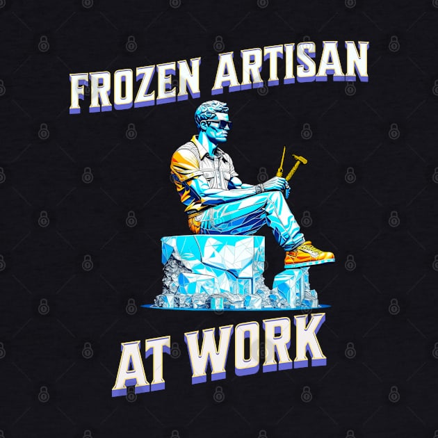 Frozen Artisan At Work | Ice Sculpting by Alaigo